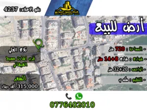 Residential Land for Sale in Amman Tla' Ali