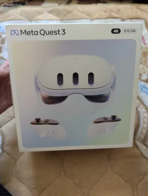 Meta quest 3 جديدة استعمال لا يذكر