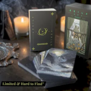 أوراق التاروت النادرة ! Rare Exile – Silent Tarot Deck with Original      Guidebook