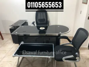 مكتب مدير ،مكاتب مديرين زجاج سيكوريت ،manger office,مكاتب اداريه ،مكاتب زجاجيه