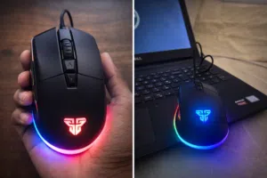 ماوس قيمنق Fantech UX نظيف جدًا استعمال خفيف  Fantech Hero UX1 Gaming Mouse - Excellent Condition