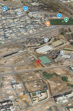 ارخص  ارض بسور ال حديد قريب مدرسه نسيبه بنت كعب مع هاله