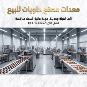 معدات مصنع حلويات للبيع