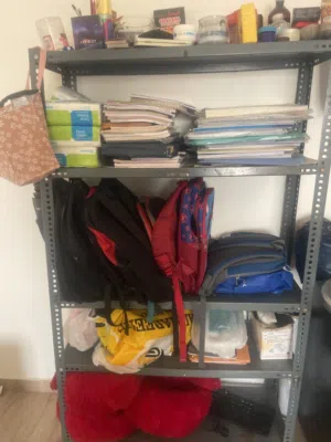 It's a good item for students to keep their books bags and stuff