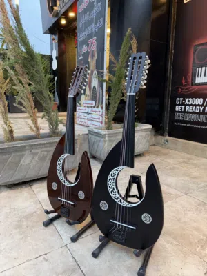 عود الكترك مفرغ شامي احترافي Electric Oud shami