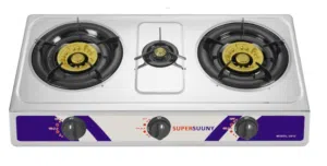 طباخ 3 عيون سوبر صني  متوفر لدينا تشكيلة كبيرة من الغازات  حرق اسعار