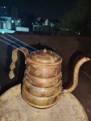 ابريق شاي نحاس....