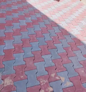 تركيب بلاط متداخل