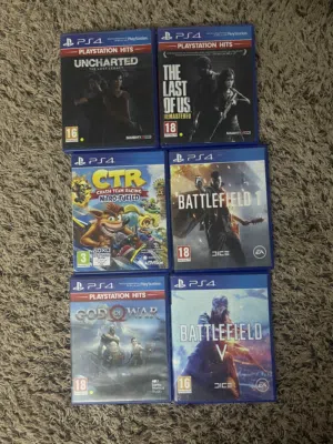 العاب 4 مستخدمه خذ 2 بسعر 12 ريال الكميه  محدوده !!