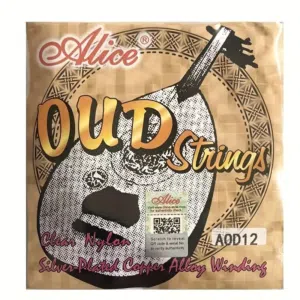 اوتار اليس عود 12 وتر – Alice Oud 12 Strings Set Nylon