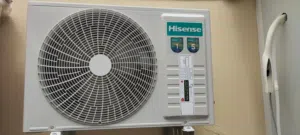 Hisense new AC T3 1.5 tan with warranty 5 year