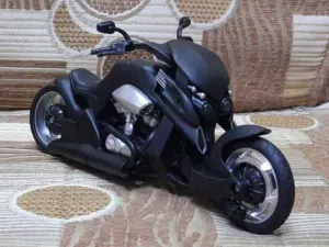 مجسم دراجه نارية حديد