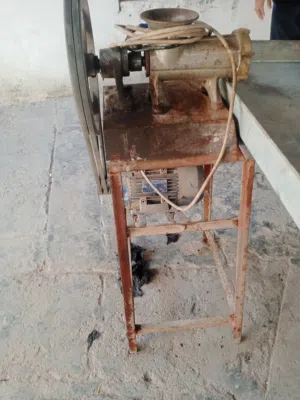 مكينه ثرم لحم كامله هيه وملحقاته ماطور سنكل فيز