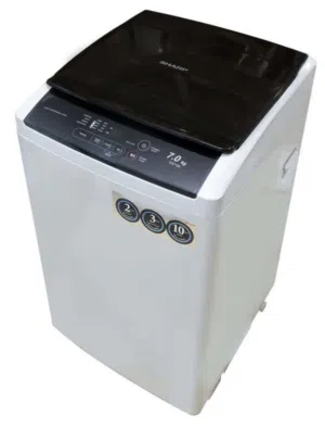 SHARP WASHING MACHINE 7KG TOP LOADING. (USED 6 MONTHS ONLY).  100% PERFECT WORKING CONDITION!