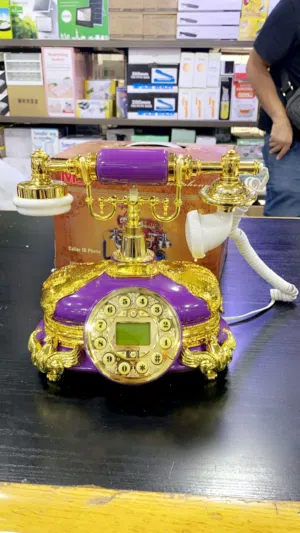 هاتف أرضي طراز انتيكا ثقيل  بأقل الأسعار ولفتره محدوده  أكثر من موديل