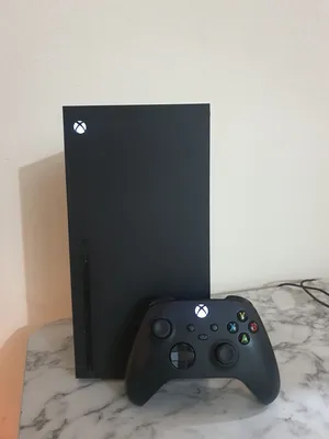 اكس بوكس سيريس اكس بمساحت 1تيرا بايت  مع جويستكين  XBOX series X 1TB SSD with 2 controller