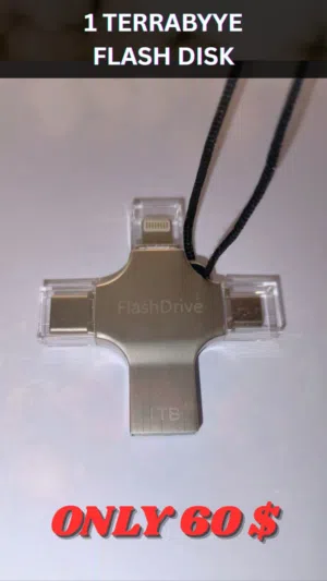 USB DRIVE 4 IN ONE 1 TERRABYTE