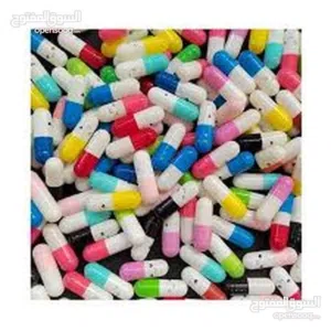 عبوات كبسوليه سكريه نشويه ذائبه ل تعبئة  مواد طبيه مغذيات  و خلطات تخسيس و ح من مواد طبيعه  كبسوليه