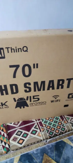 تلفزيون حجم 70  LG وجبات اولى /مامستعمل للبيع