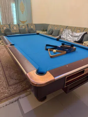 9 feet Marbal slate top return ball SANTIAGO U.S.A professional pool billirds table for sale