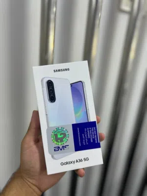 Samsung A36 8RAM / 128GB 	 	  جديد مسكر بالكرتونة  كفالة الوكيل الرسمي وشركتنا 3 سنوات