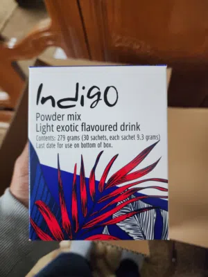 مشروب طاقة انديغو بودرة