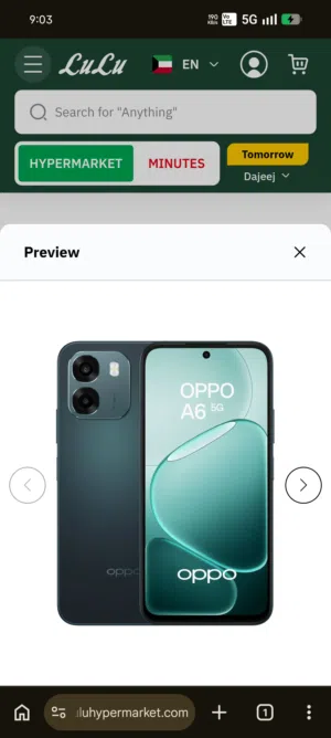 OPPO A6 , Just Box Open 1 Day Mobile