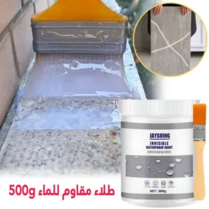 احم بيتك من التشققات وتسريبات الامطار والرطوبة معا عازل مانع التسريبات الشفاف