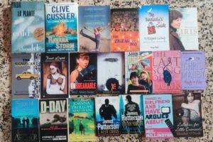 100 English novels available for sale( All for 70 omr)