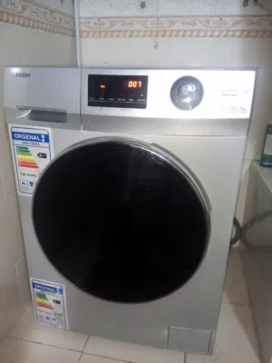 غساله نوع هاير 1400،10kg Haierممتازه غسلها مميز عصرها ممتاز ..موفره للطاقه lnverter سعرها طري
