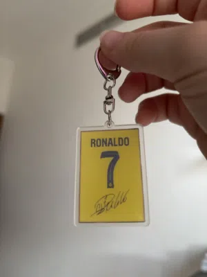 Cristiano Ronaldo autograph keychain