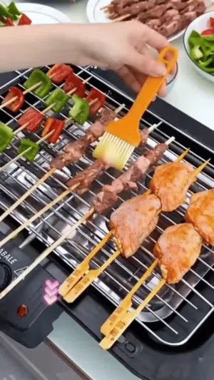 شوايا باربيكيو 2000واط احترافيه تغنيك عن هواي شوايات وتغنيك عن الفحم والامراض وتنطيك اكل صحي 100٪