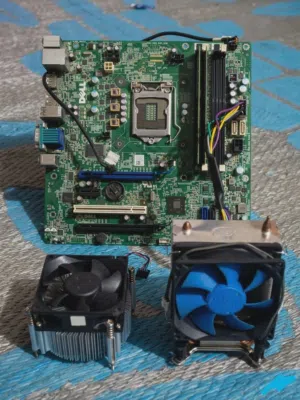 مذربورد dill optiplex 9020 وية مبردهة و رامات ddr3 16g 8×2 و مبرد هاي تور كبس