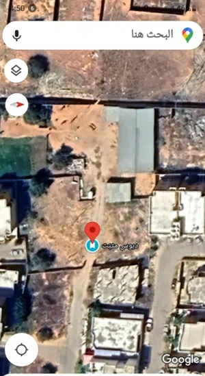 قطعة أرض للبيع في منطقة البوعيشي الجديدة (حي الكرامة ) بجانب (دار الوفاء)" العجزة "