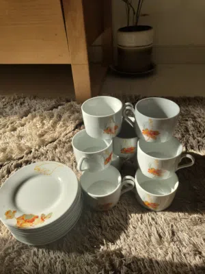 Cups and plates