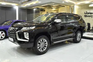 Mitsubishi Montero Sport ( 2021 Model ) in Black Color GCC Specs