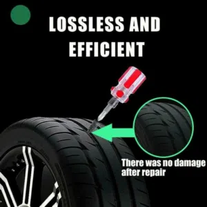 Tubeless Tire  Rubber Nail Vacuum @ مسامير معالجة ثقوب الاطارات