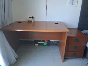 Study table with side table