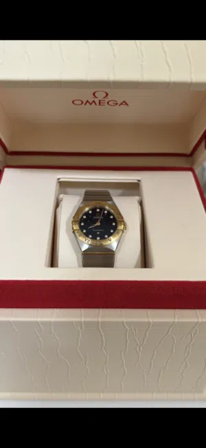 Omega Watch with Diamonds