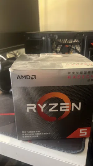 معالج r5 3400g مع كرت شاشه مدمج