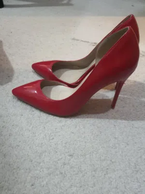 Branded hills for sale red one is new unused size 37 and black is used size 38 price