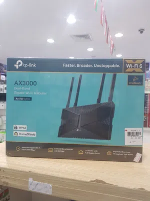 Archer AX53 AX3000 Dual Band Gigabit Wi-Fi 6 Router آرتشر AX53 راوتر AX3000 ثنائي النطاق جيجابت