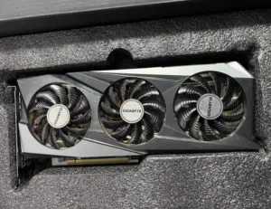 للبيع كرت 3060ti GIGABYTE  الكرت نظيف ومع البوكس  مع ضمان يوم واحد