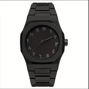 Arab aura watch full black nice cool mat watch slightly used like new