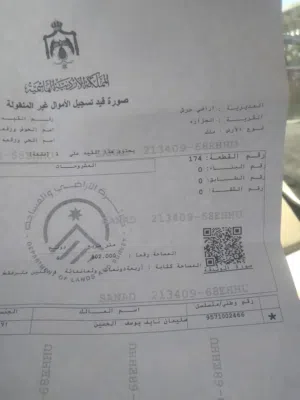 ارض زراعيه مزروعة أشجار الزيتون البلدي والنبالي يوجد نبع ماء قريب منها