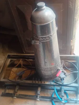 غاز قهوه 3 عيون مع سخان