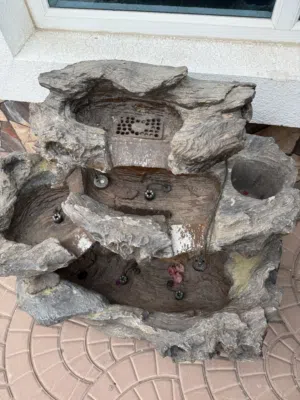 Functional decorative fountain