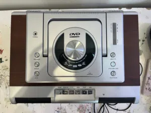 Boombox sound, CD and cassette player, USB available