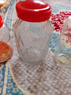 big glass jars