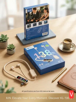 KIN KL-100 Wireless Neckband - 138 Hours Playtime!
